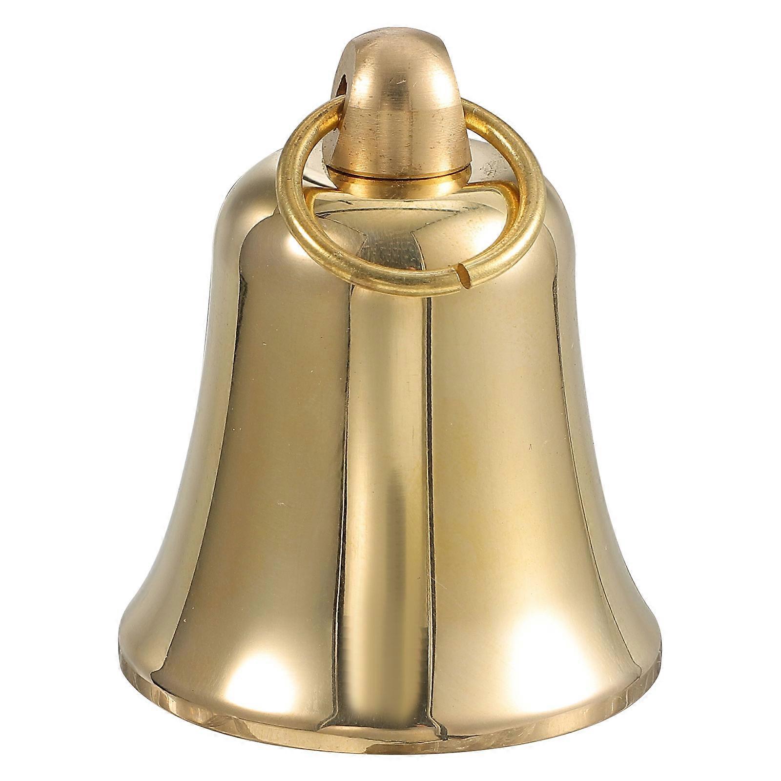 Vintage Brass Bell Pendant Retro DIY Craft Bell for Wind Chime 1 Set