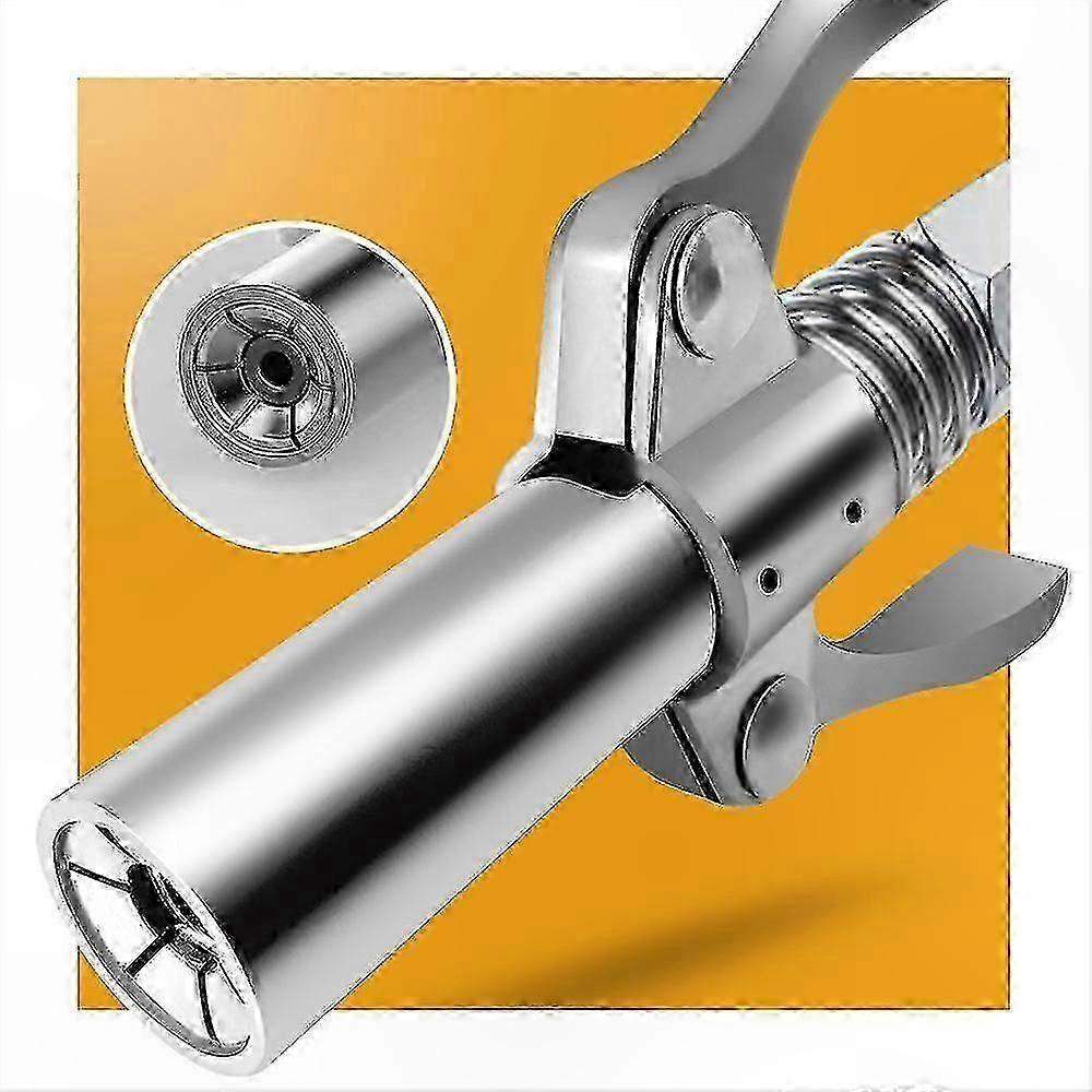 3-Piece High-Pressure Grease Coupler Set for Universal Nozzle Compatibility