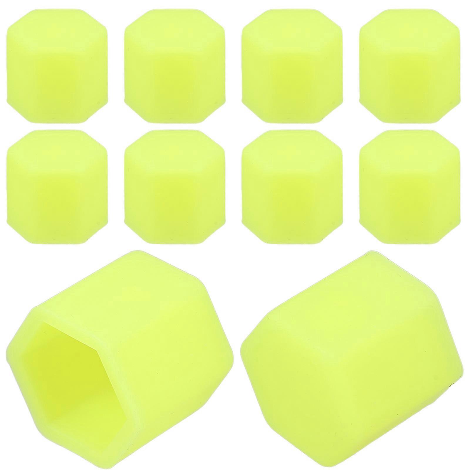 Automobile Bolt Cap Wheel Nut Cover Easy to Install and Remove Car Wheel Hubs 1.70X1.70X1.70CM Glowing Design 20Pcs