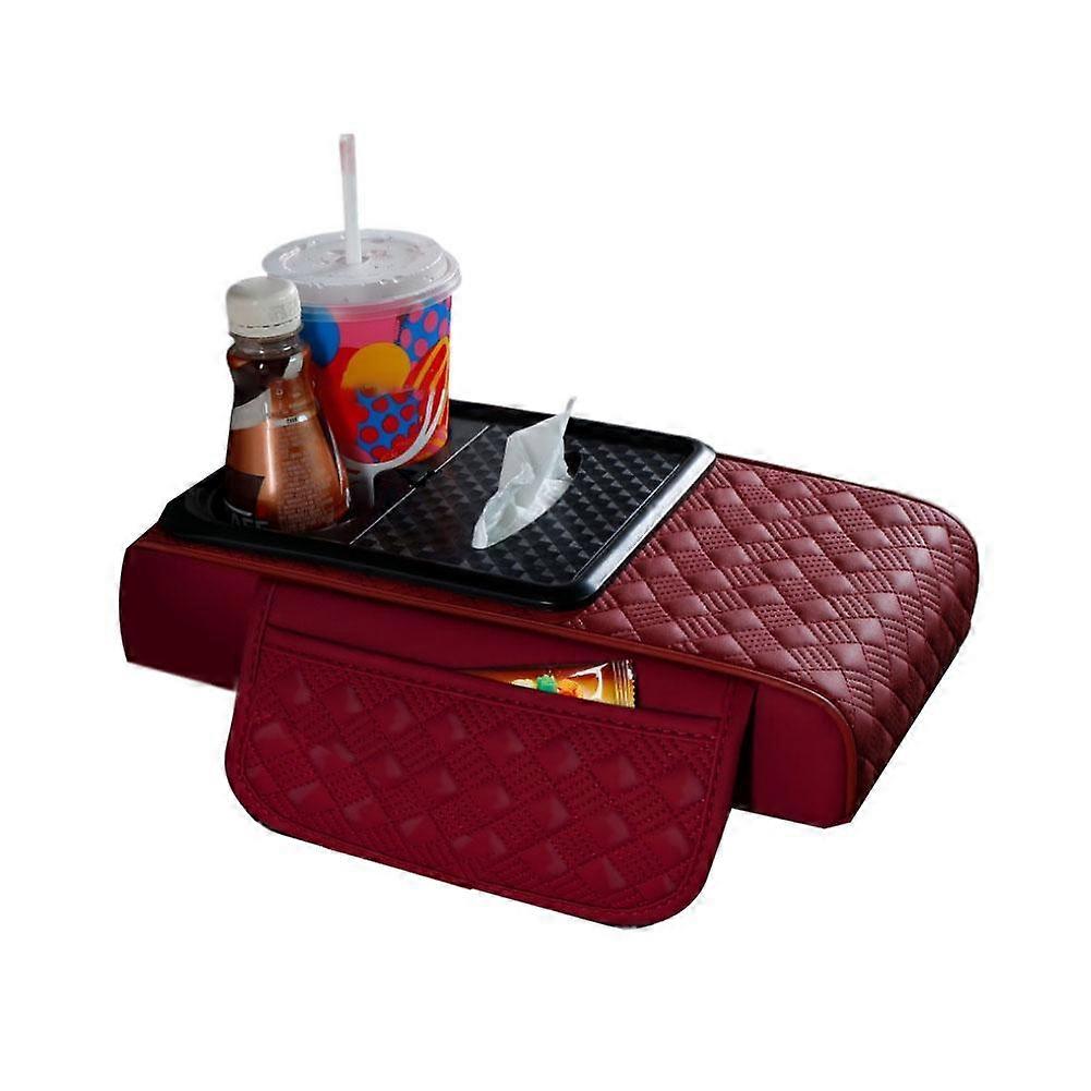 Car Armrest Box,Center Console Elbow Support,Car Specific Paper Drawer,Cup Holde