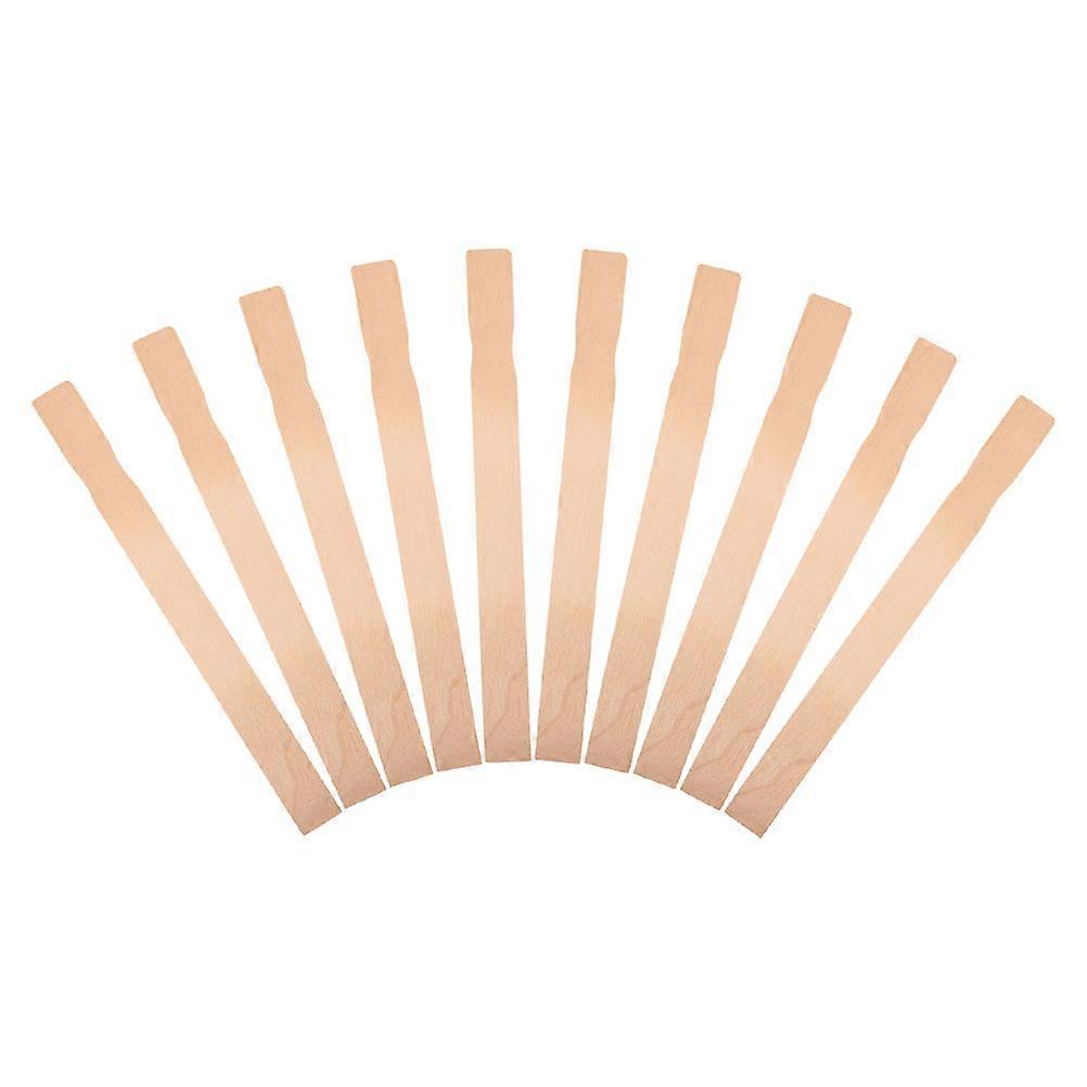 10 Pack Hardwood Paint Stir Sticks Mixing Paddles for Epoxy Resin and Paint Projects – Ergonomic Design for DIY Crafts, Home, and Industrial Use
