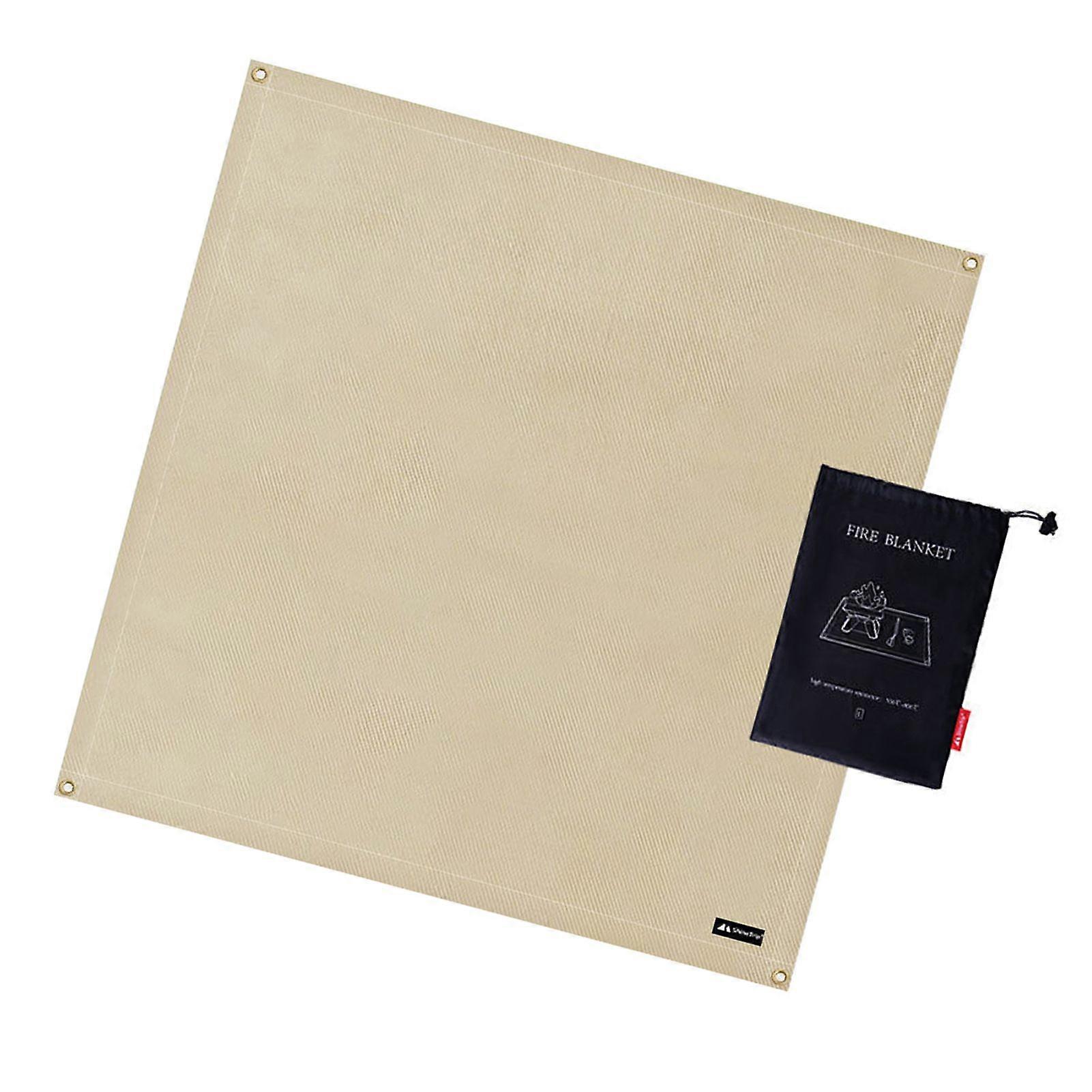 Fireproof Mat Fire Blanket Fire Pit Mat Under The Grill Protective Mat Fire Retardant Blanket