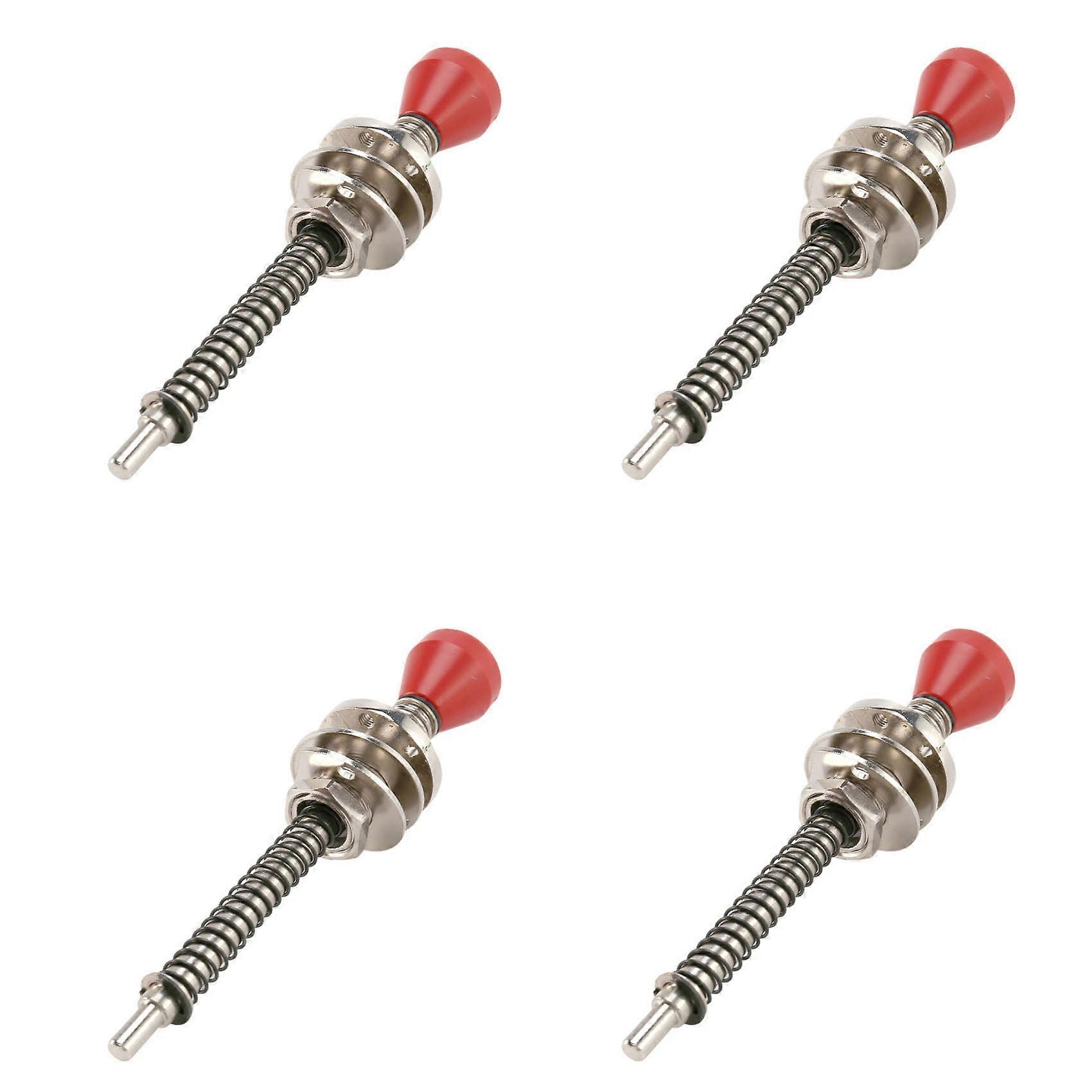 4X Loaded Spring Rod,Ball for Pinball Machine Parts,Game Machine Accessory for Football Babies
