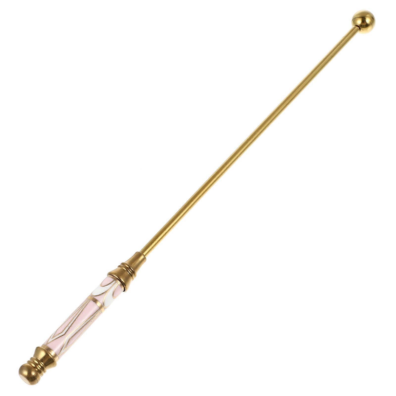 Pink Stainless Steel Cocktail Stirrers for Kitchen Use Reusable Beverage Mixing 10.5 inches