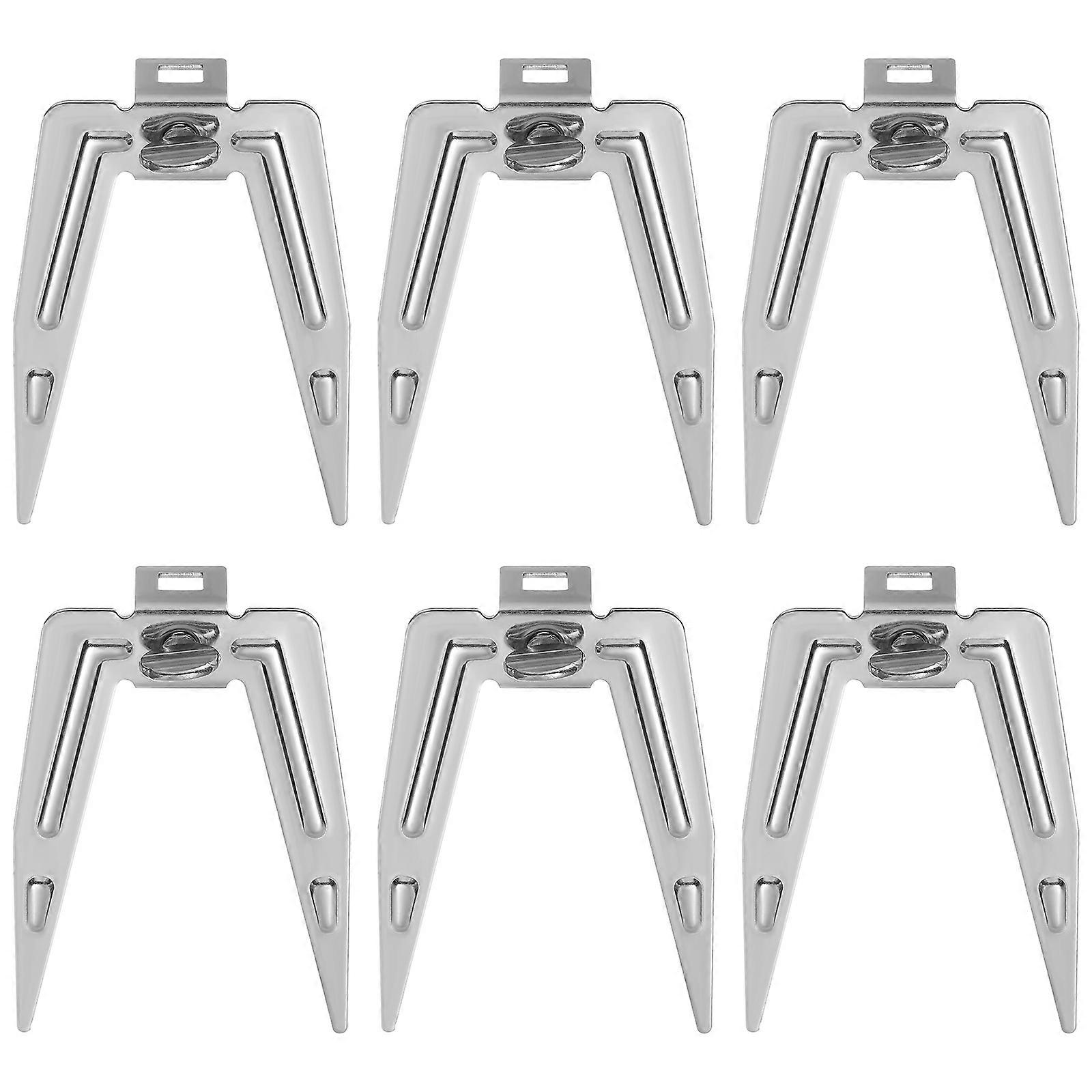 6 Sets Kitchen Rotating Chicken Forks for Oven Roast and Grilling Supply