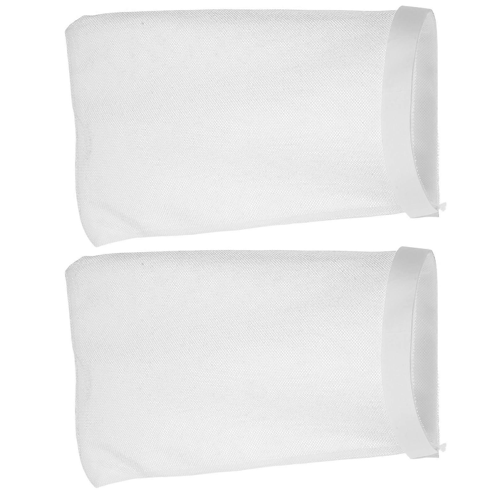 Lint Bag For Dryer Vent Outdoor Dryer Vent Lint Catcher Bags Dust Filter for Industrial Use 40.00X25.00X1.00CM Prevent Clogging 2Pcs