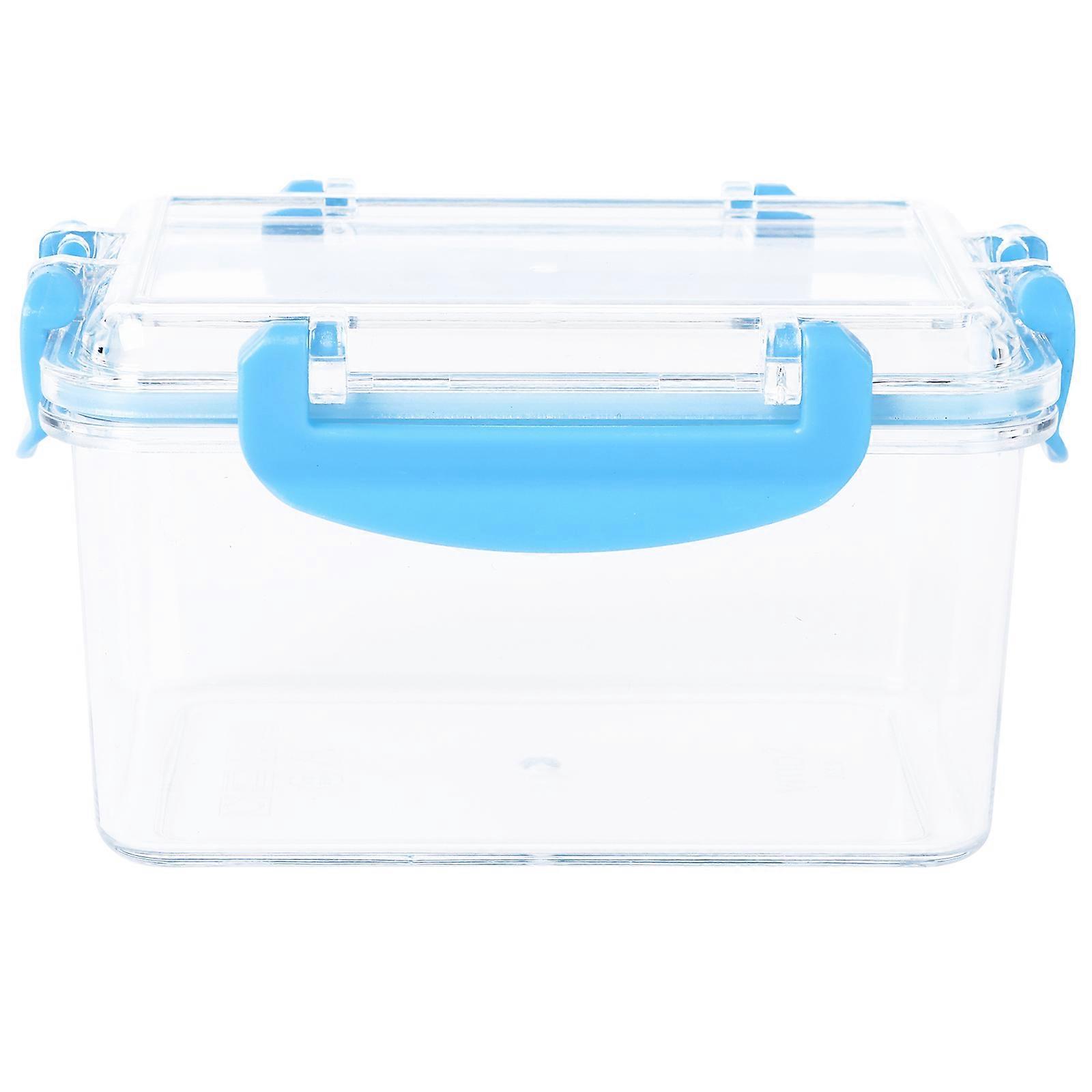 Kitchen Organization Small Containers With Plastic Lids Crisper Box For Home Fridge Use 1Pack