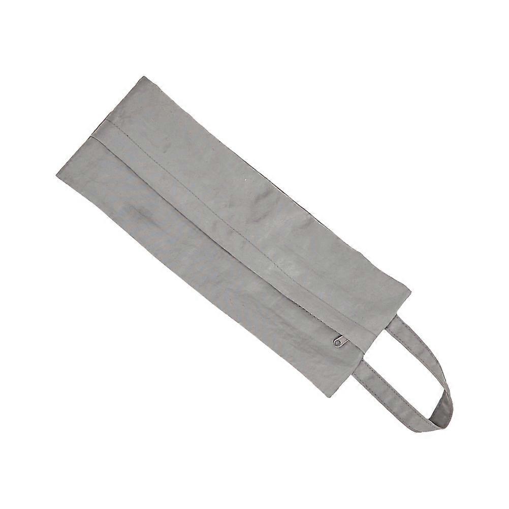 Travel Sock Bag MultiFunctional Organizer Secure Closure Rectangular Shape Cloth 28X105CM 1Set