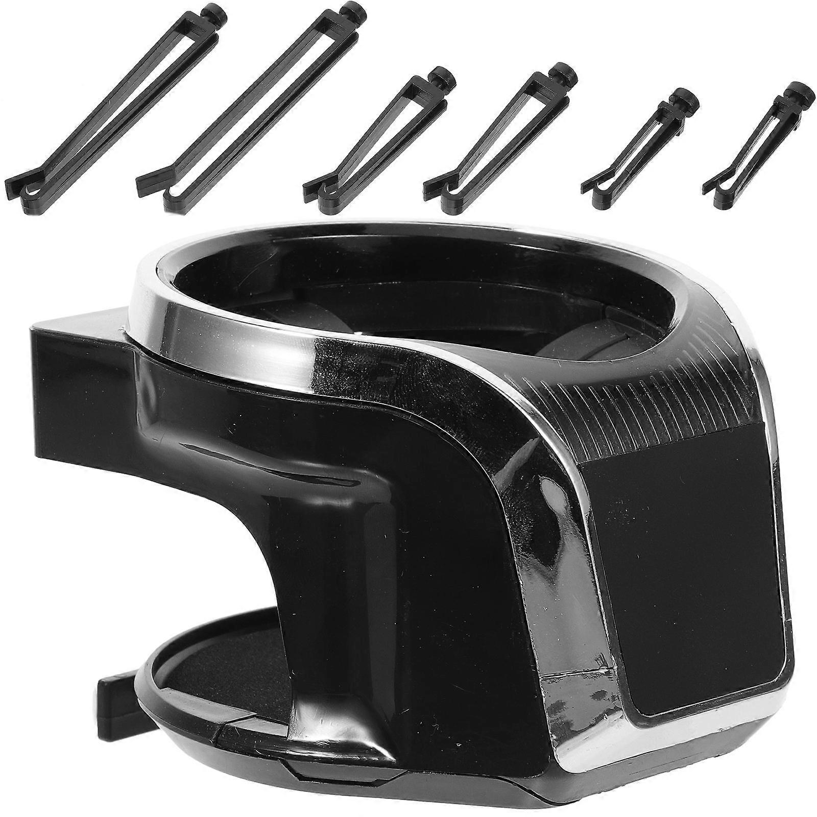 Multifunctional Car Air Conditioner Cup Holder Storage Box with Steady Design for Phone and Drink, Durable for Smooth Driving