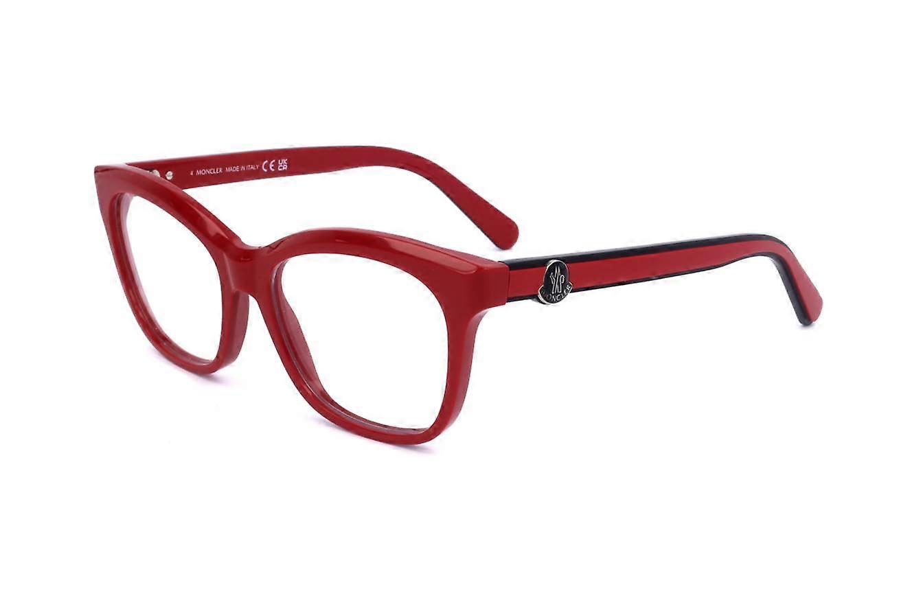 Eyewear Frames Moncler ML5183 066 SHINY RED 53/16/140 WOMAN