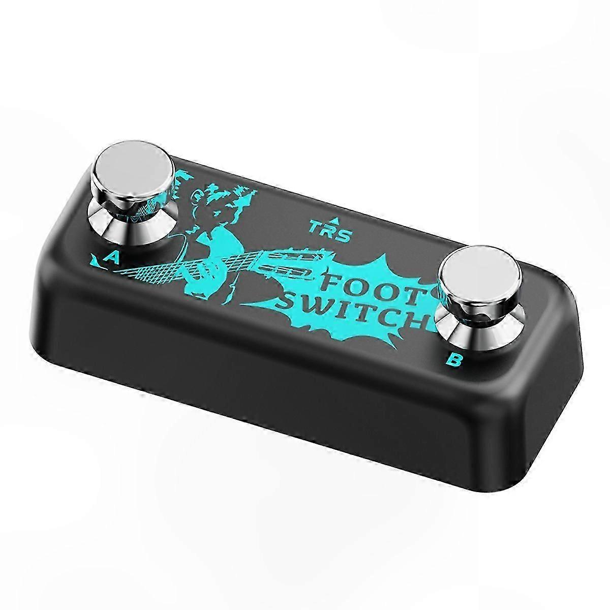 Dual Digital Reverb Effects Pedal with External Foot Switch Control
