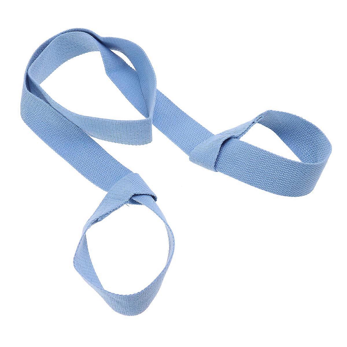Lightweight Cotton Yoga Mat Strap, Adjustable Non Slip Sling for Exercise, , and Workout – Universal Fit for Easy Transport