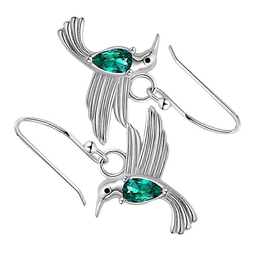 Here's a refined and appealing product description for your **Hummingbird Earrings**:

 

### **1 Pair Hummingbird Dangle Earrings with Zircon –