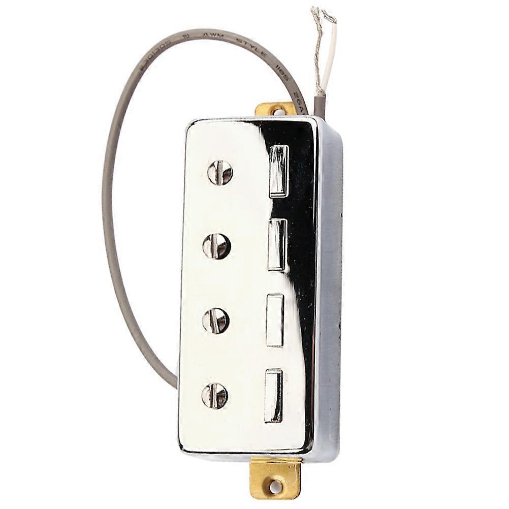 Electric Bass Pickups 2 Core Wire Copper Cover For 4 String Bass Players Silver 1 Set Distortion Balance