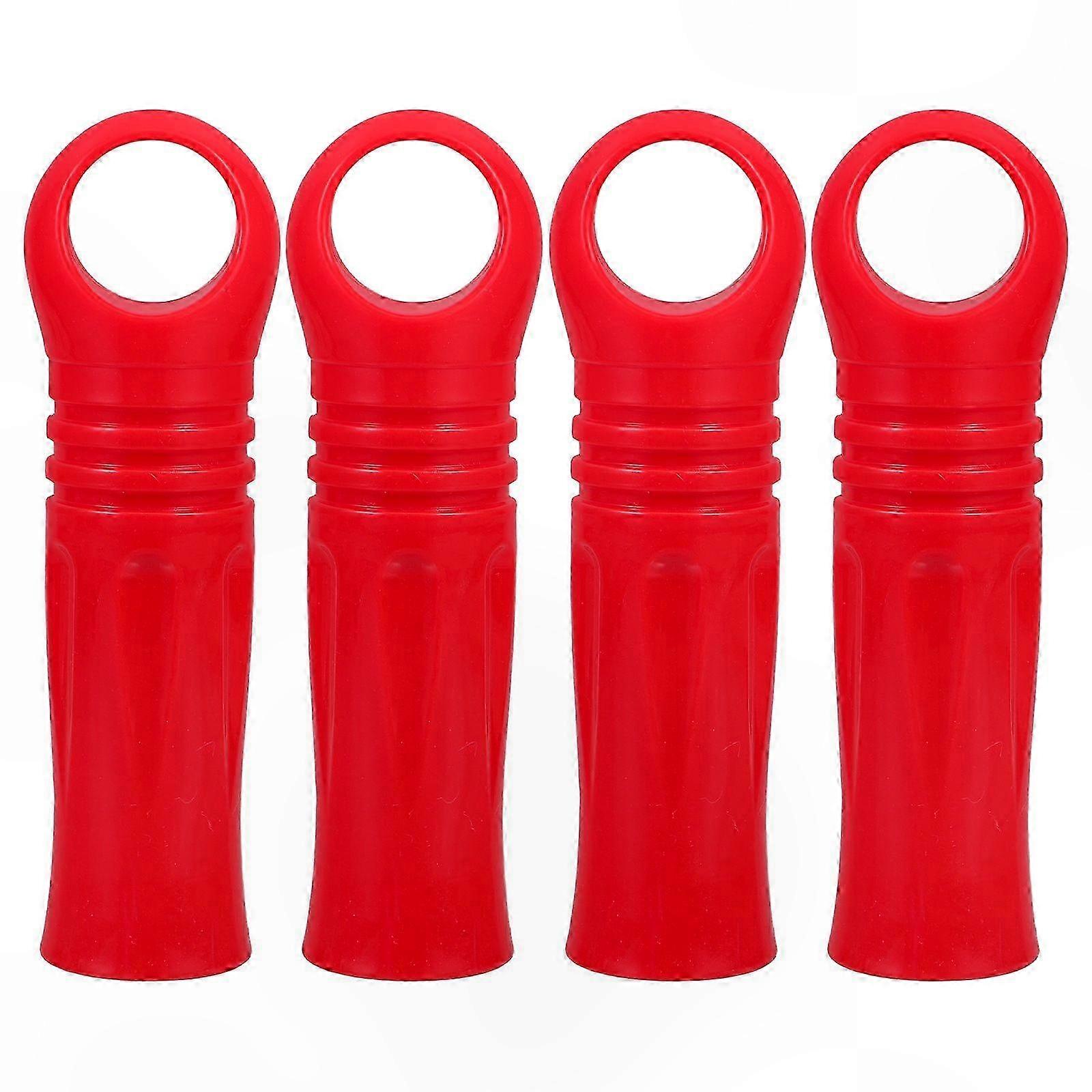 4-Pack Mop Handle End Caps for Dustpan and Cleaning Tools Replacement Grips