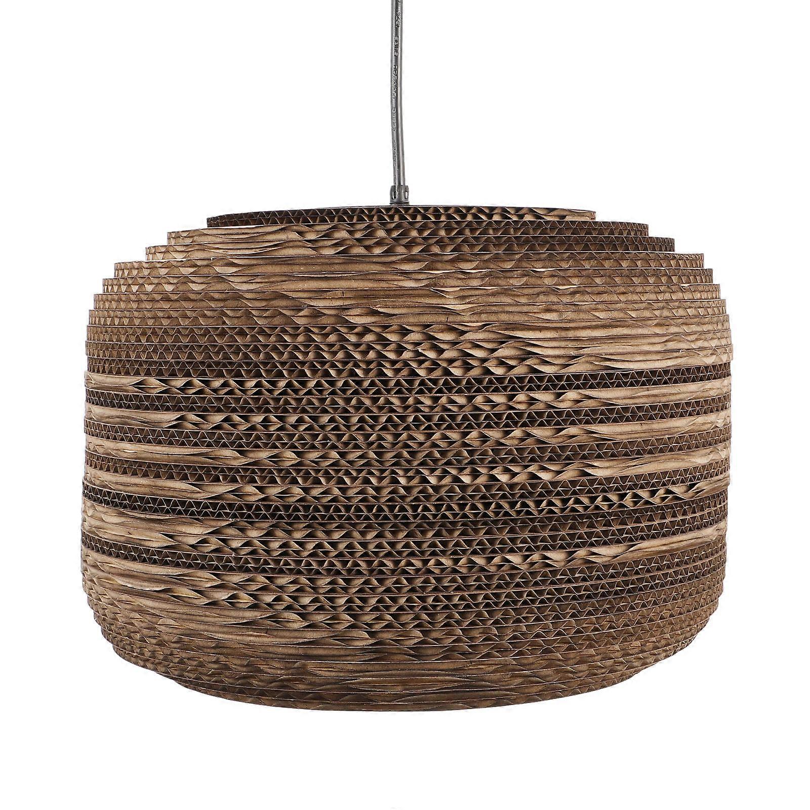 Brown Honeycomb Ceiling Light for Indoor Use 1Pcs Hanging Light