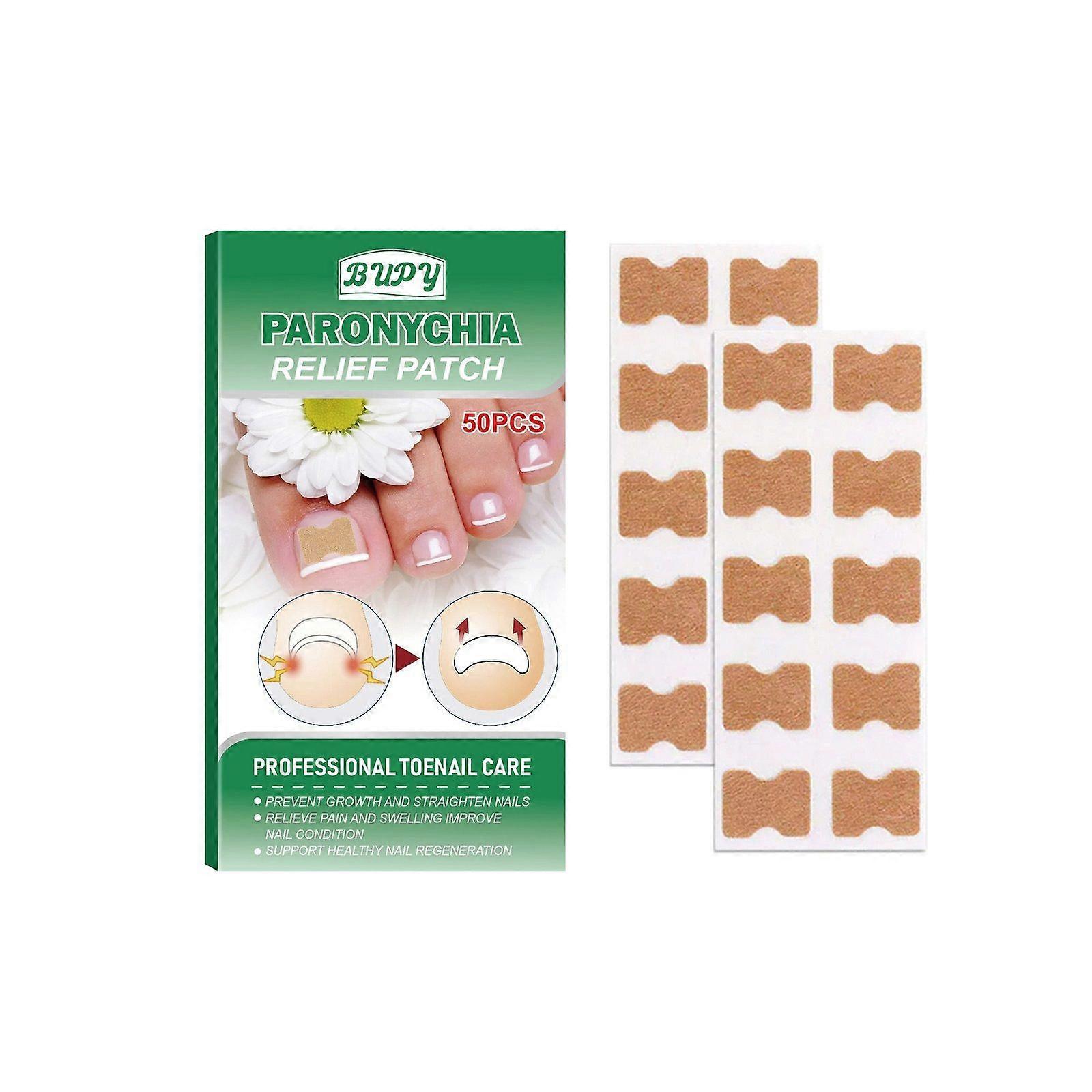 Ingrown Toenail Corrector Patch, Ingrown Toenail Corrector Strips, No-Glue Toenail Correction Patches, Ingrown Toenail Treatment Tool Foot Care