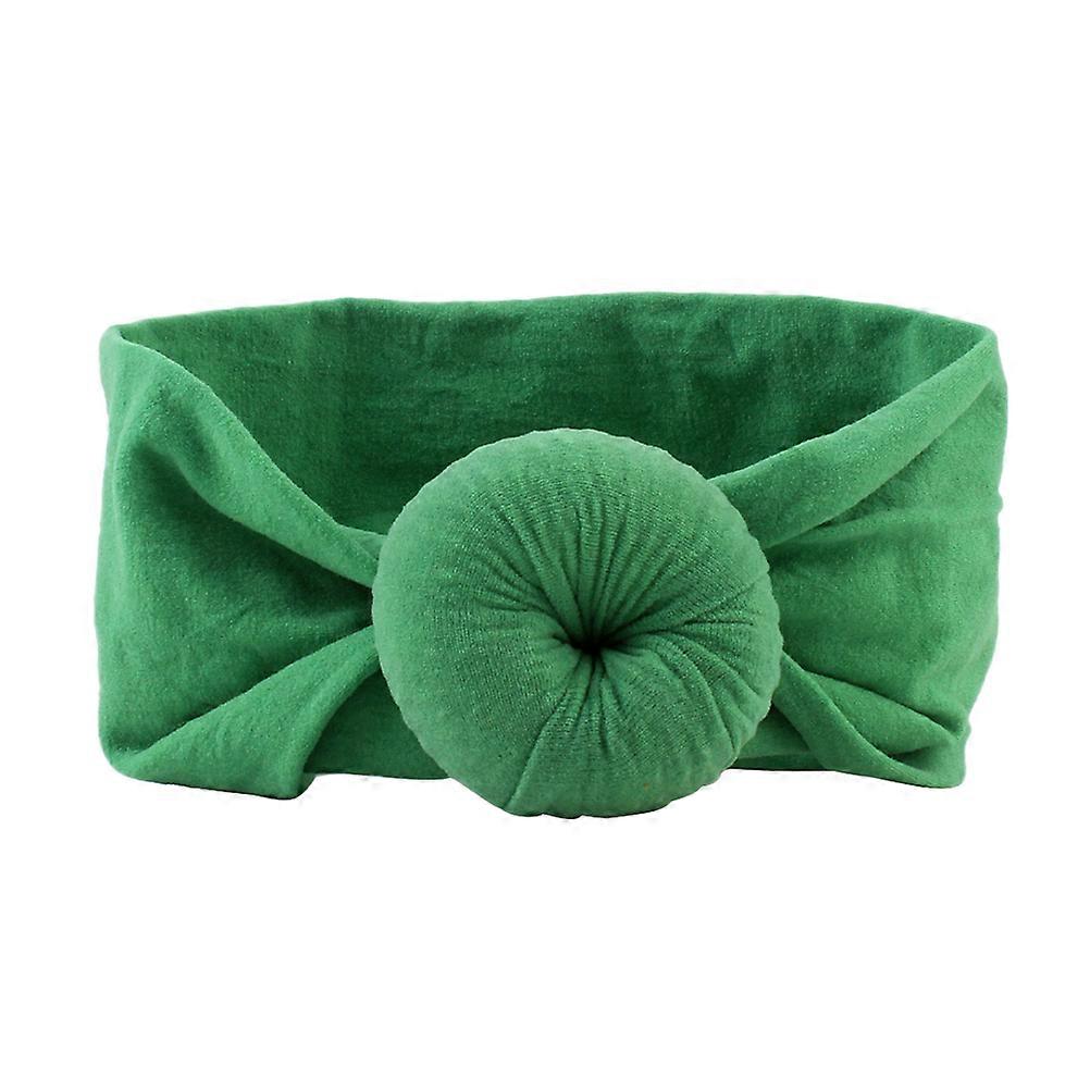 It sounds like you're describing a product listing for a **stretchy nylon headband with a soft cotton inner lining**, designed for newborns and