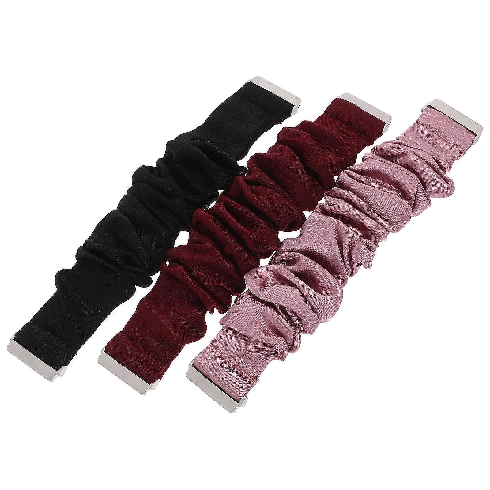 Here's a refined and appealing product description for your **Elastic Watch Strap with Scrunchie Design**:
### πΈ 3pcs Elastic Watch Strap β