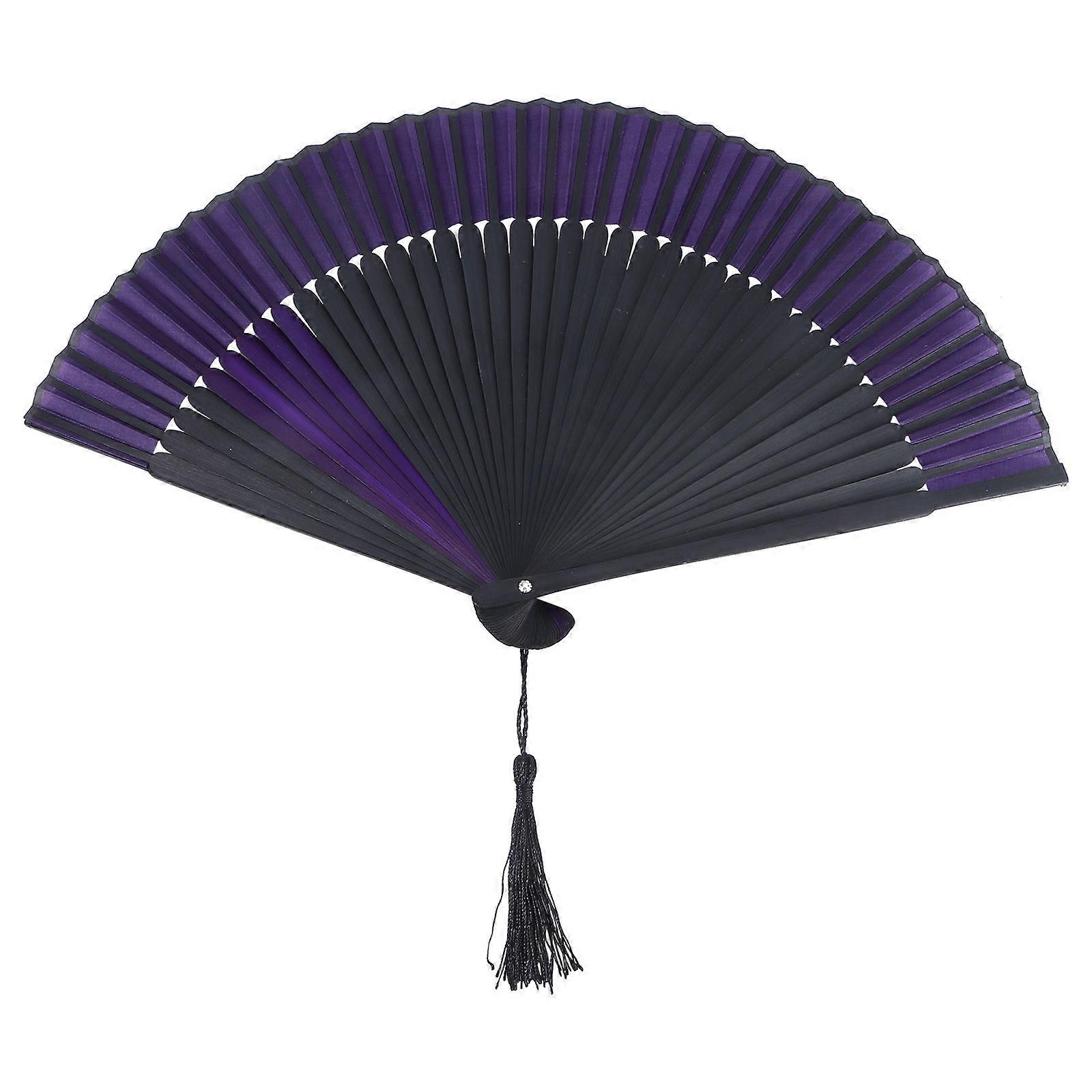 Decorative Folding Fan Retro Style Ideal For Women's Wall Decoration Reliable For Various Occasions 1Pack