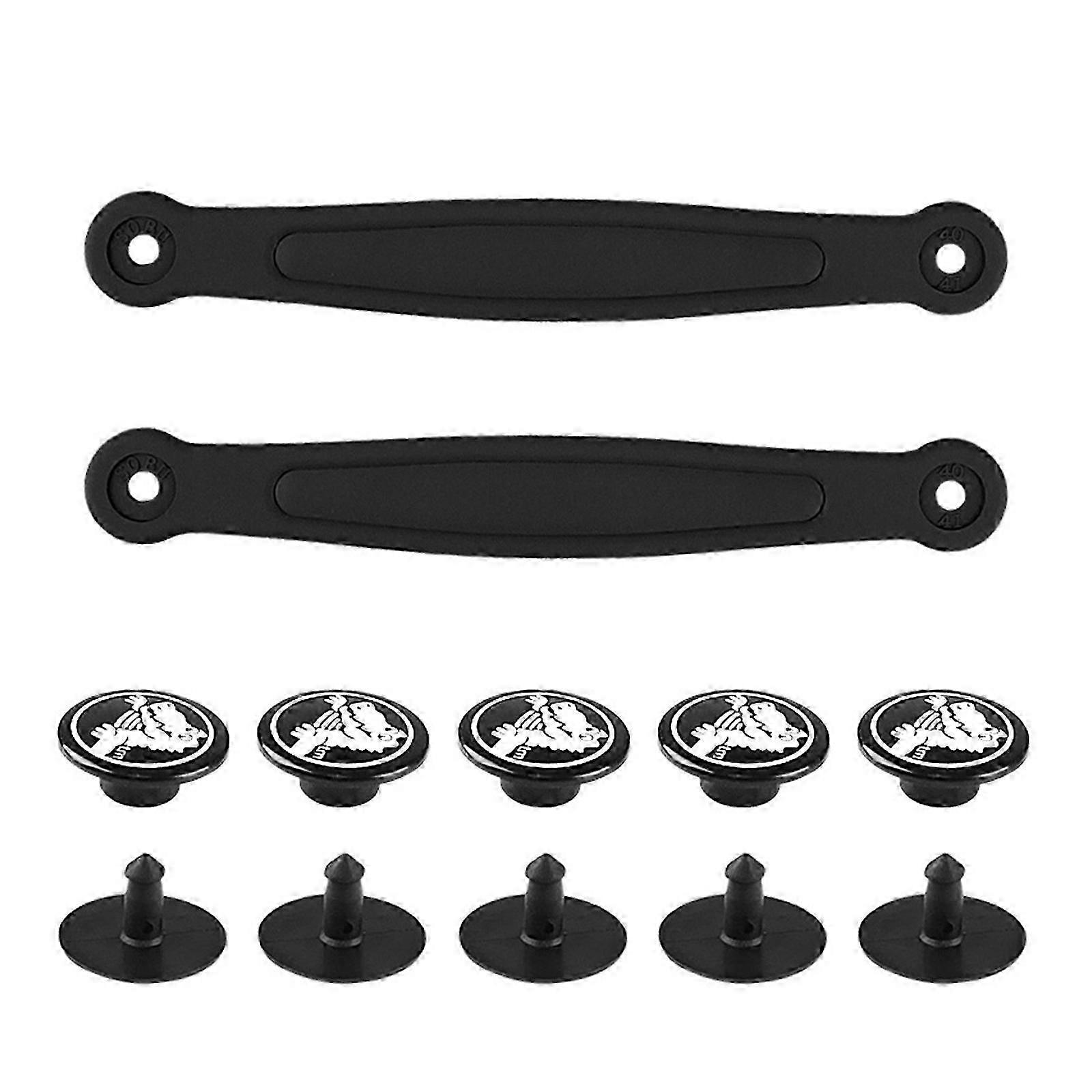 قباقيب كعب الأشرطة كعب الفرقة مع المسامير استبدال جزء PVC قباقيب الأشرطة للرجال والنساء قباقيب الصنادل حذاء الشاطئ أبيض