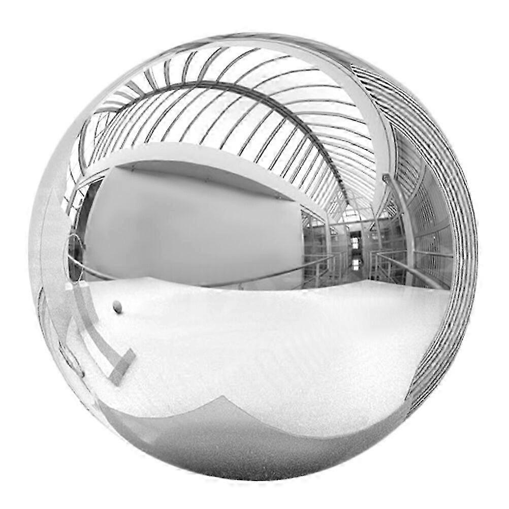 Skinnende reflekterende blikkball for plendekorasjon 15cm utendørs hagepynt