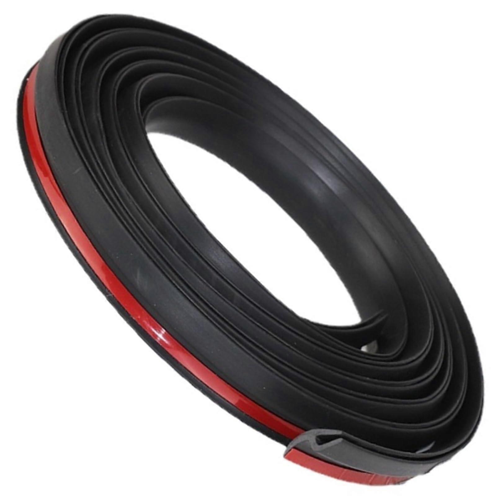 2m Car Windshield Moulding Seal Strip Dustproof Rubber for Auto Dashboard Compatibility, Flexible and Durable Design