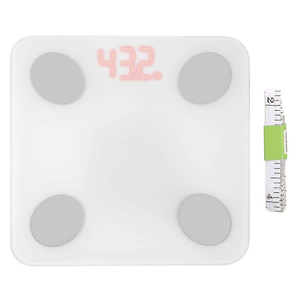 Multifunctional Smart Household Scale, Body Fat Composition Measuring Scale (White)