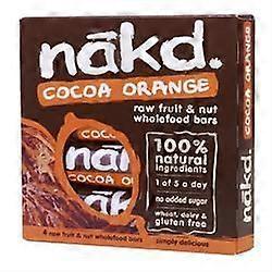 Nakd Cocoa Orange MP 4x35g - 4 Pack