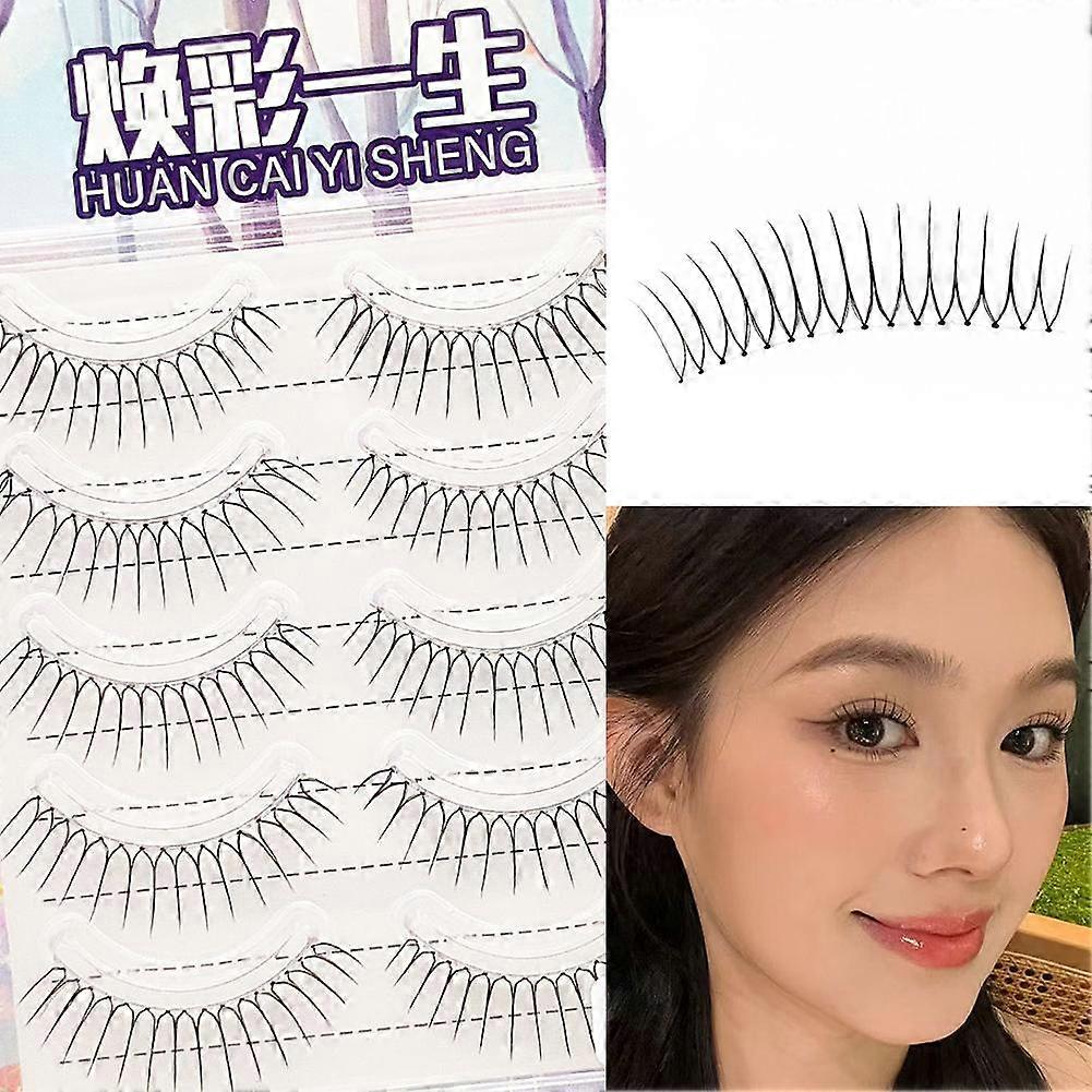 U-Shaped False Eyelashes With Clear And Natural Texture On The Upper Eyelashes