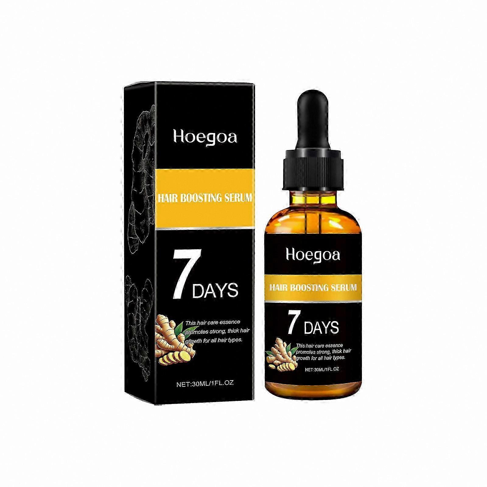Ginger Essential Oil Hair Serum for Growth, 30ml Boosting Treatment for Thinning Hair Support