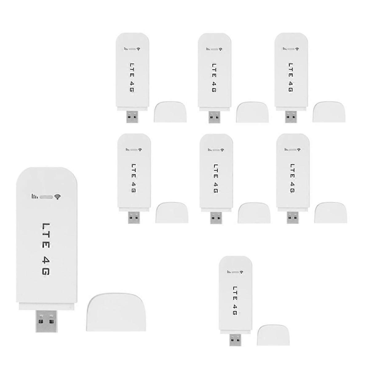 8X Lte Sim Kaart Data USB Router 3G/4G Wifi Router Draadloze USB Auto Modem 4G Wifi Sim Card Stick M