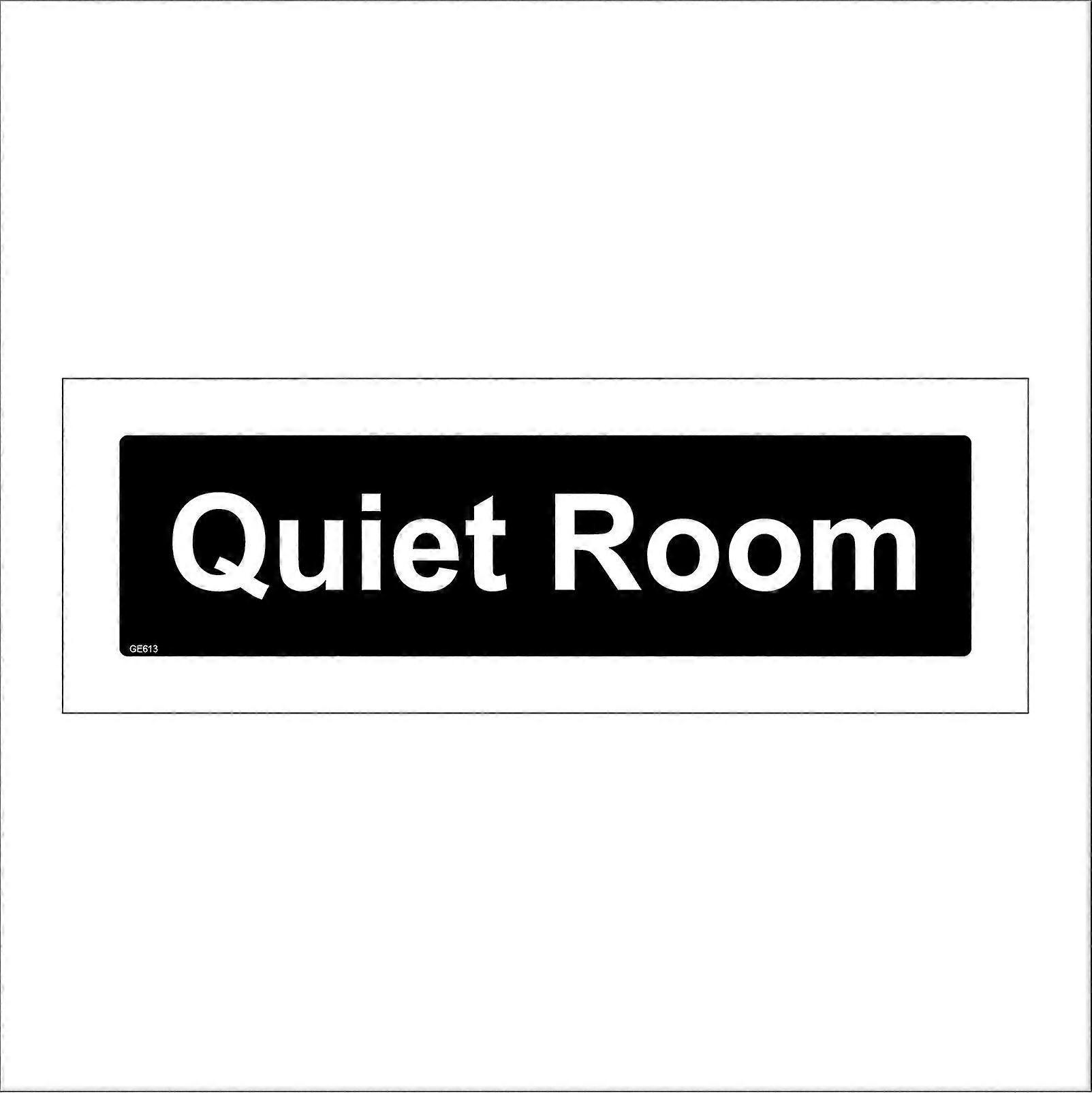 GE613 Quiet Room Sign