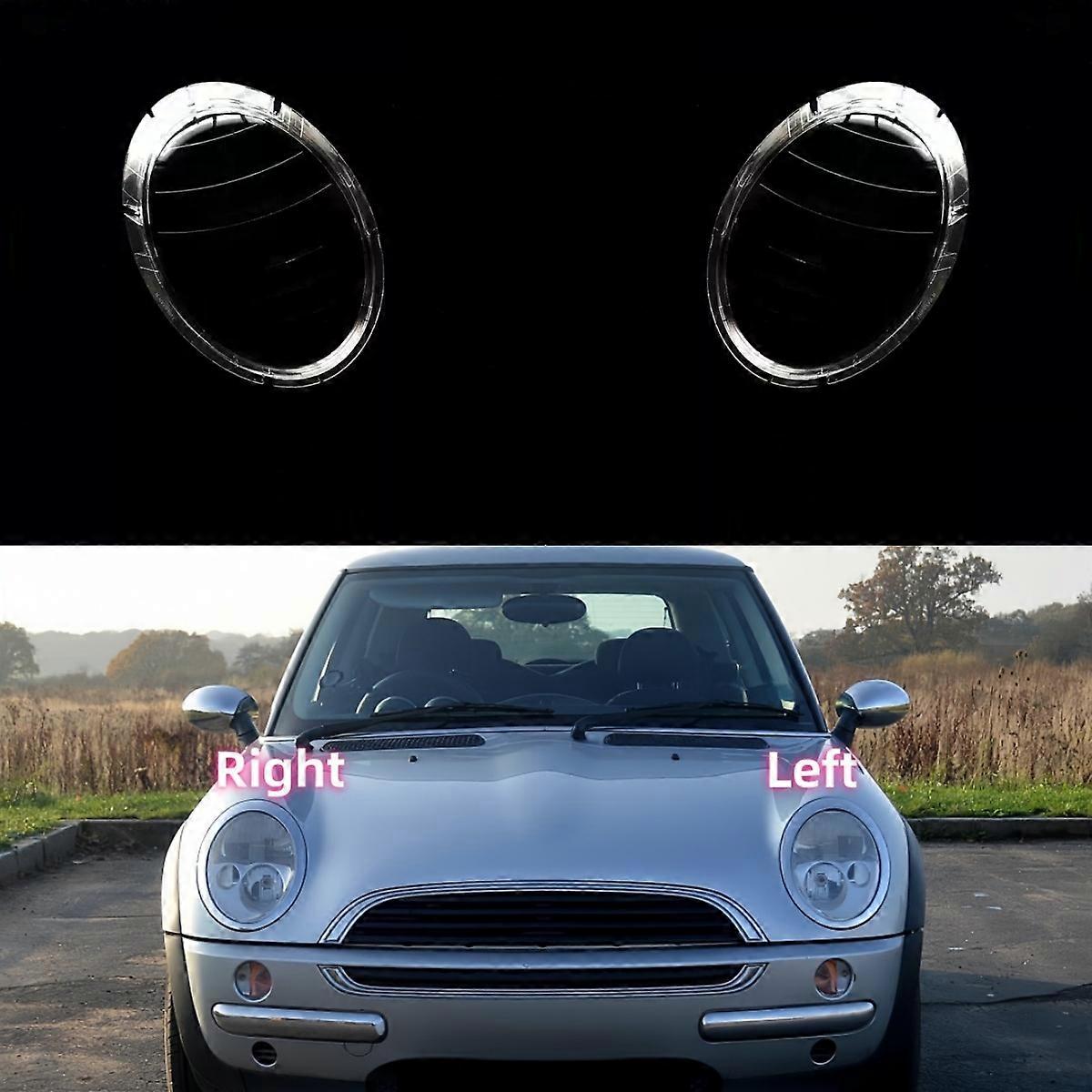 פנטסטי עבור ב.מ.וו מיני קופר R50 R52 R53 2001 2002 2003 2004 2005 2006 רכב להחליף שקוף מחשב פנס פנס מעטפת