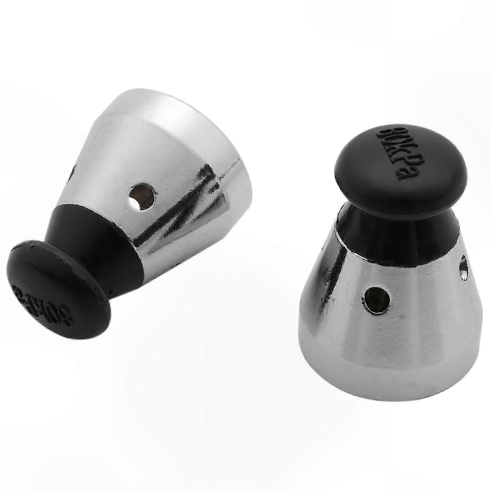 Black 2-Pack 1.5 Inch Pressure Cooker Safety Valve Replacement Set