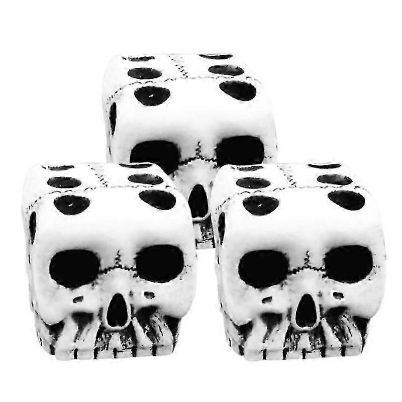skull bones dice for party and pub