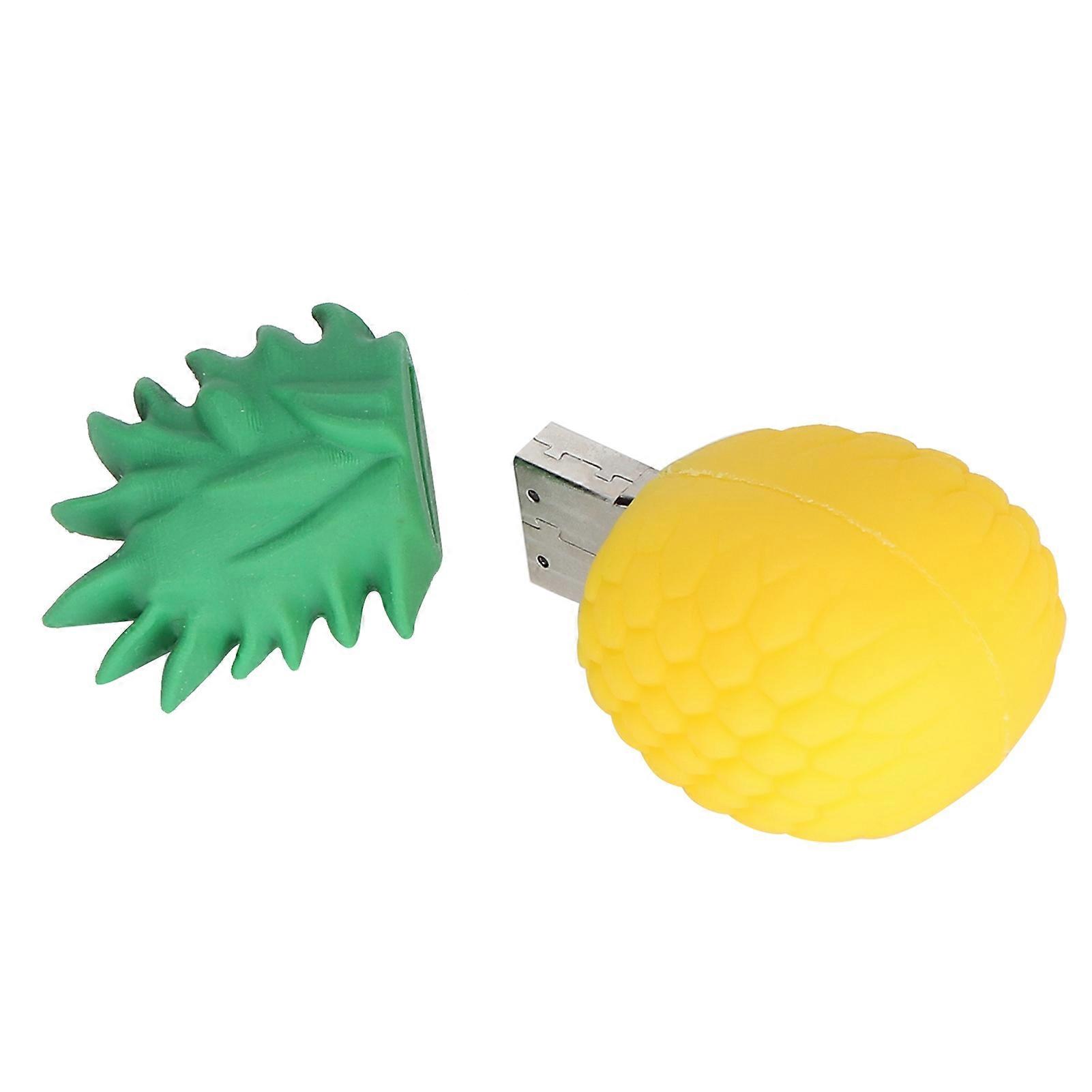 64GB Pineapple Shape USB 2.0 Flash Drive Portable Cartoon Gift