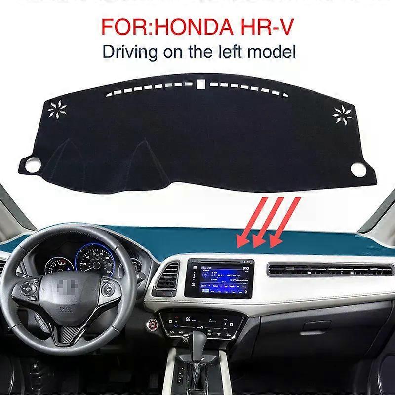 Car Dashboard Mat for Honda HR-V Vezel 2015-2022 HRV Accessories Sunshade Protective Carpet Dash Mat Dashmat