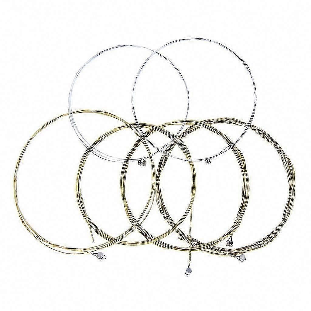 Guitar String Set for Acoustic and Electric Guitars - 6 Pack