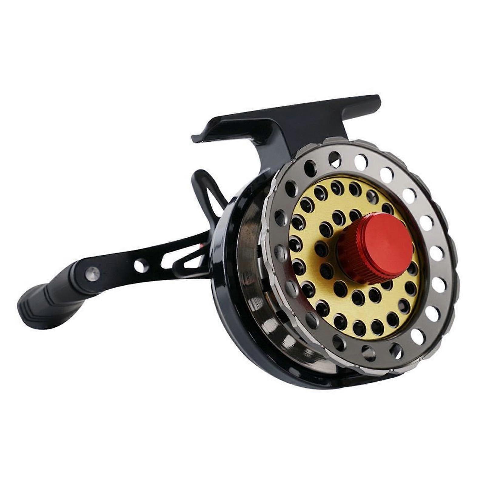Left/Right Handle Fishing Reels Full Metal Construction, Reversible Handle, Fly/Baitcasting Reel Accessory