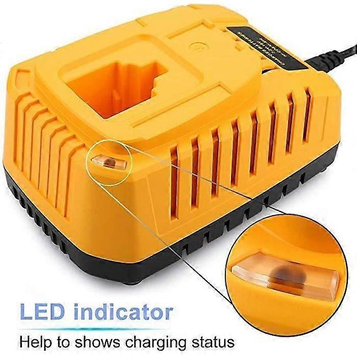 Replacement Charger for DC9310 Dewalt 7.2V to 18V Ni-Cd Ni-Mh Battery Replace Power Tool Charger DW9091