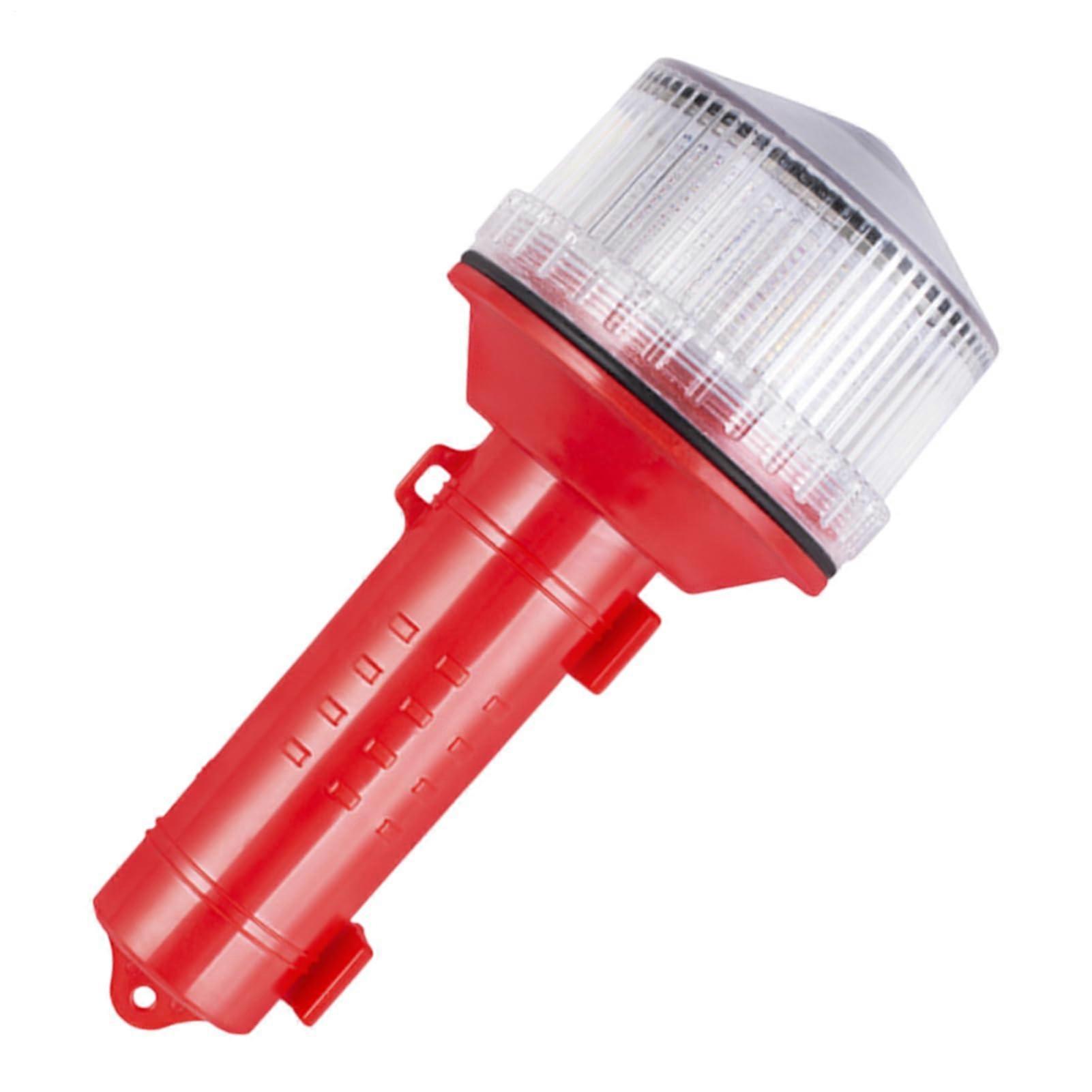 Marine Flare Electronic Strobe Light Waterproof Boating Safety Flares Red And Green For Kayak Yacht Pontoon