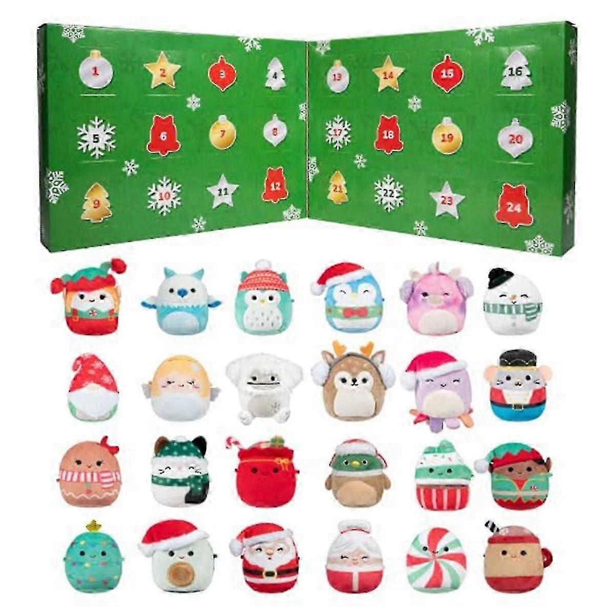 24-Day Micromallows Holiday Advent Calendar Christmas Advent Calendar Christmas Countdown Calendar for Kids Adults