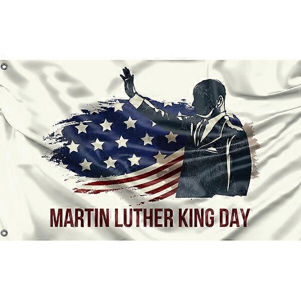 Martin Luther King Day Flag Pattern 009