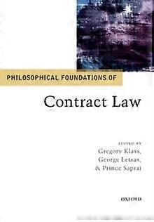 Philosophical Foundations Of Contract Law Paperback