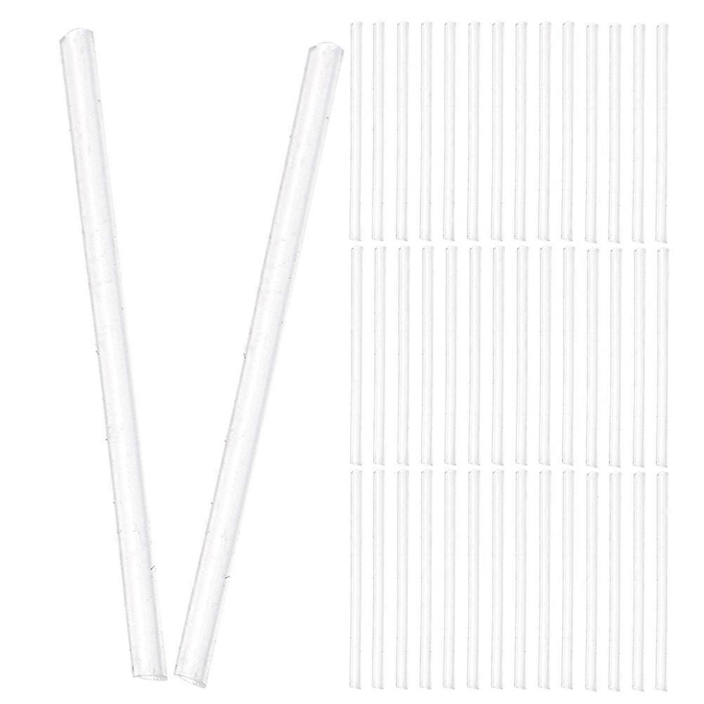 Transparent Silicone Ear Stud Protector Earring Backs for Sensitive Ears 100Pcs