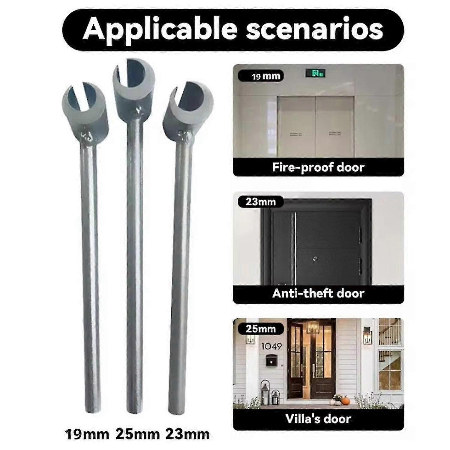 23mm Hinges Adjusting Wrench Hook Spanner For Round Bolt Hand Tools