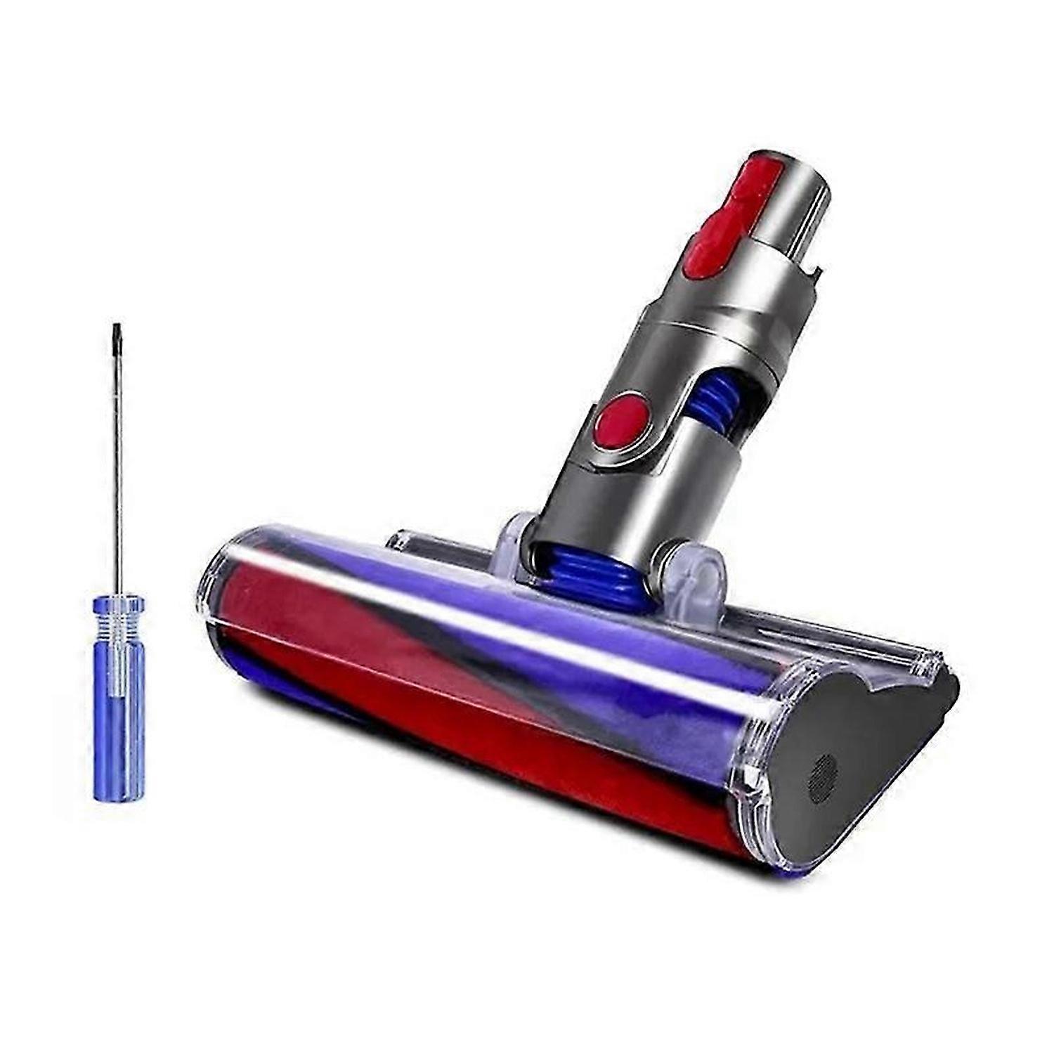 Motorized Floor Brush Tool for V7 V8 V10 V11 Vacuum Cleaner Soft Velvet Roller Brush Suction Replace