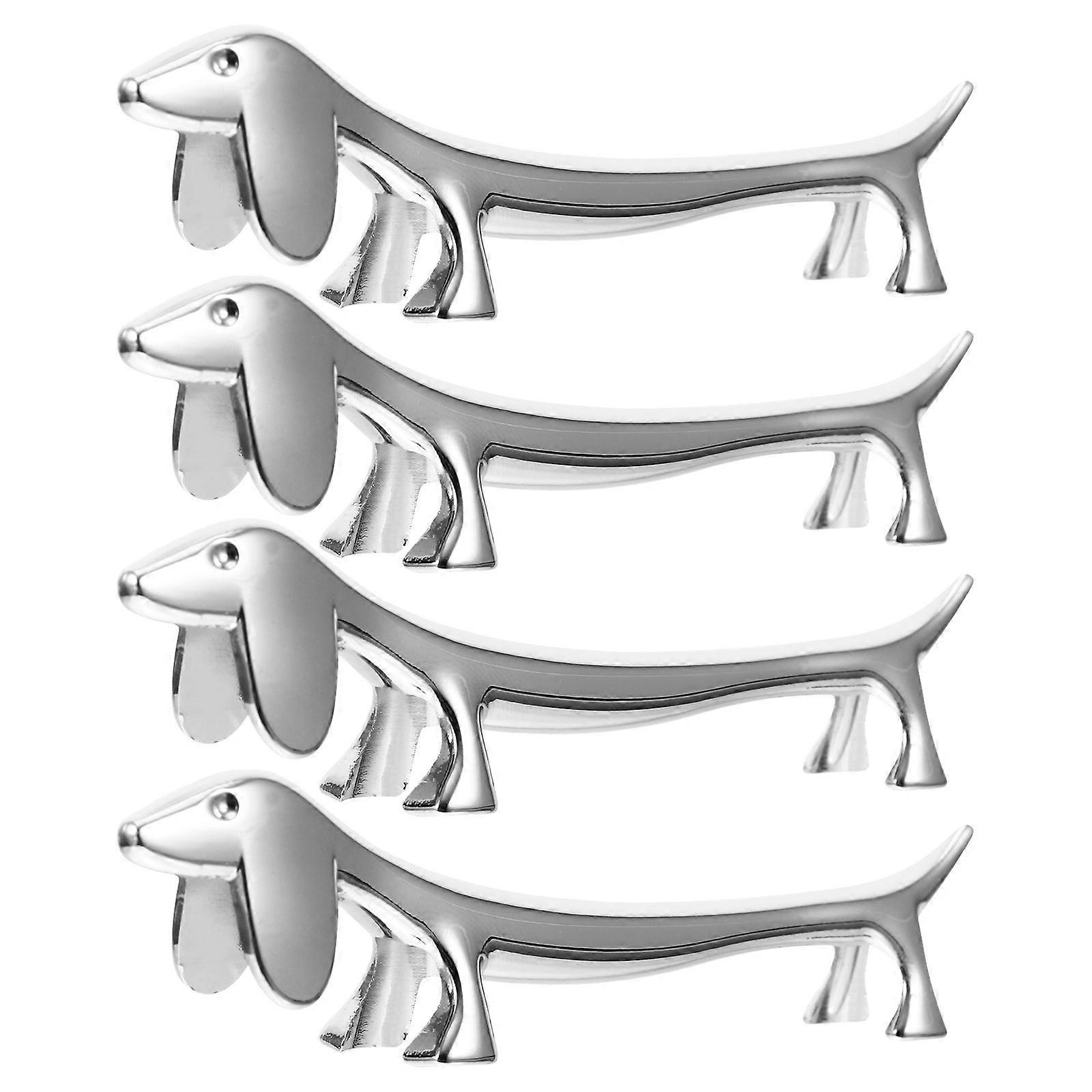 4 sztuk Alloy Chopstick Rest Ornaments Chopstick Rest Praktyczny Chopstick Rest