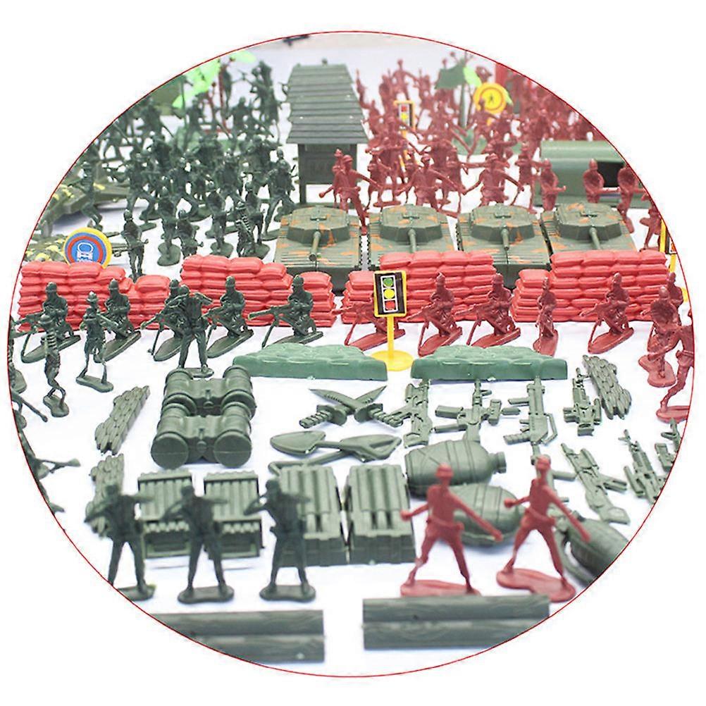 330Pcs Plastic Military Model Toy Set For Kids Education Playtime In Assorted Color From Historical Education